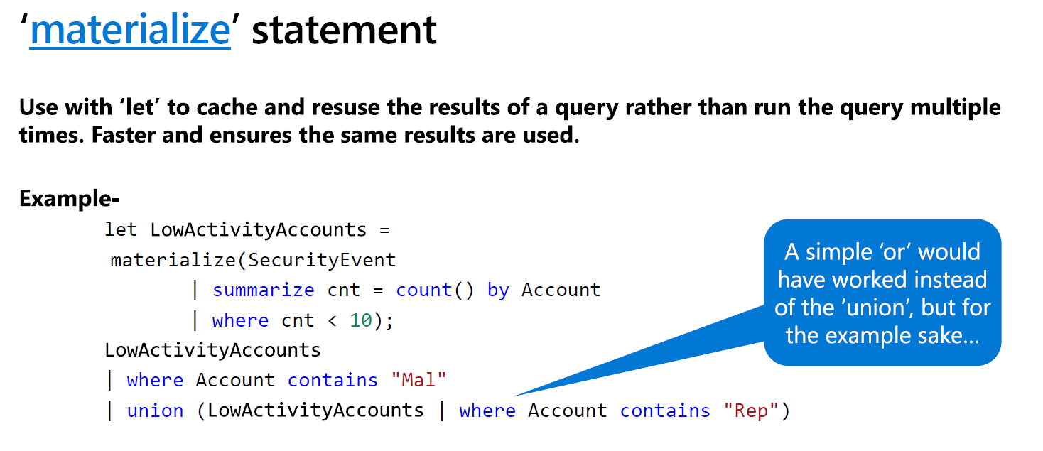 KQL fundamentals Let statement Cyber Geeks Cyber Security & Cloud